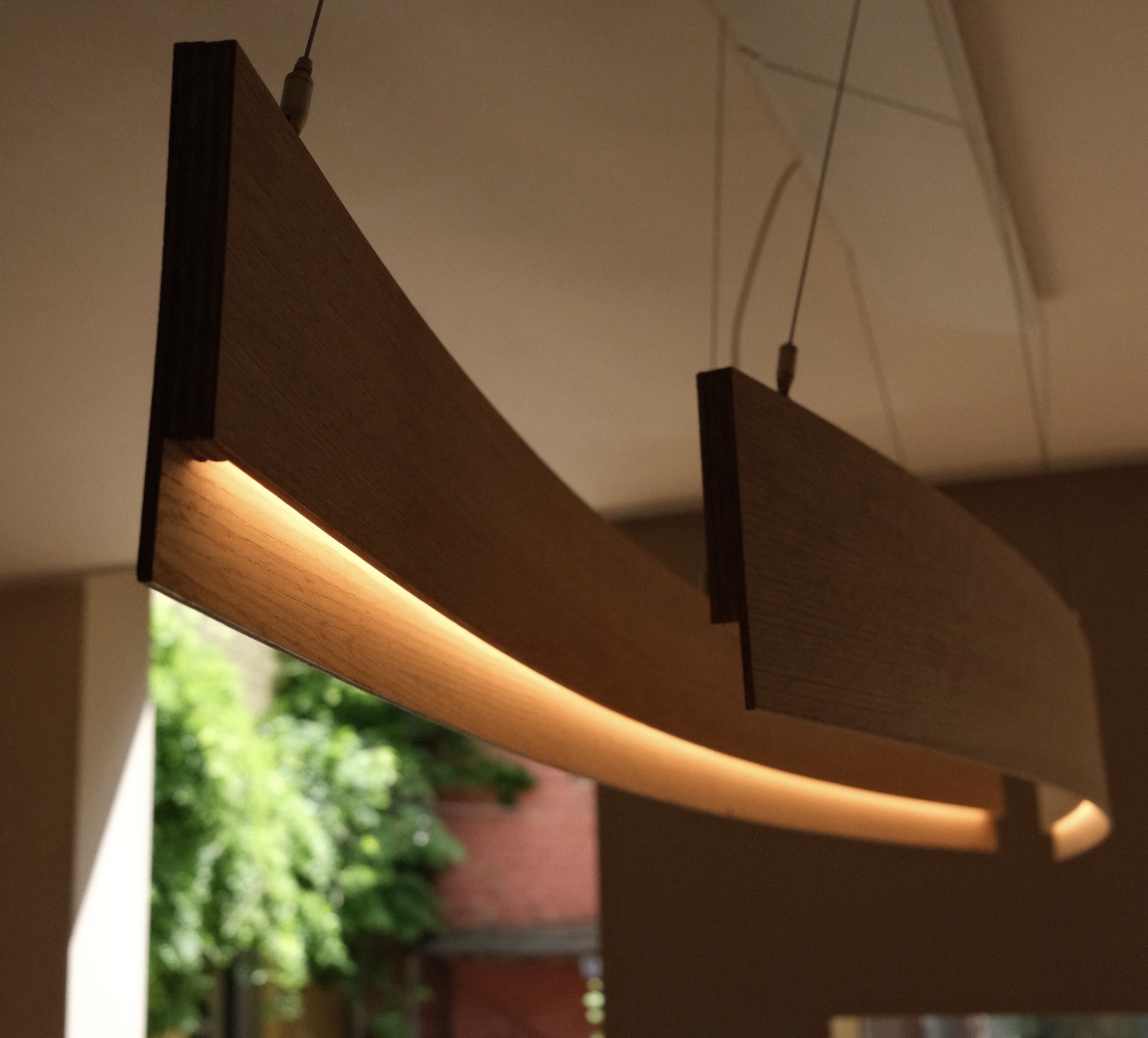 Courbe Double, détail matière